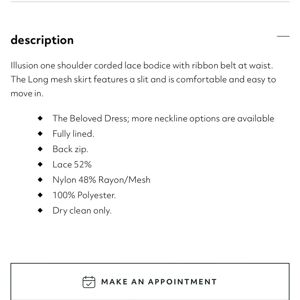 David’s Bridal one shoulder bridesmaid dress. Worn once. - Picture 10 of 10